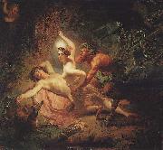 Endymion and Satyr